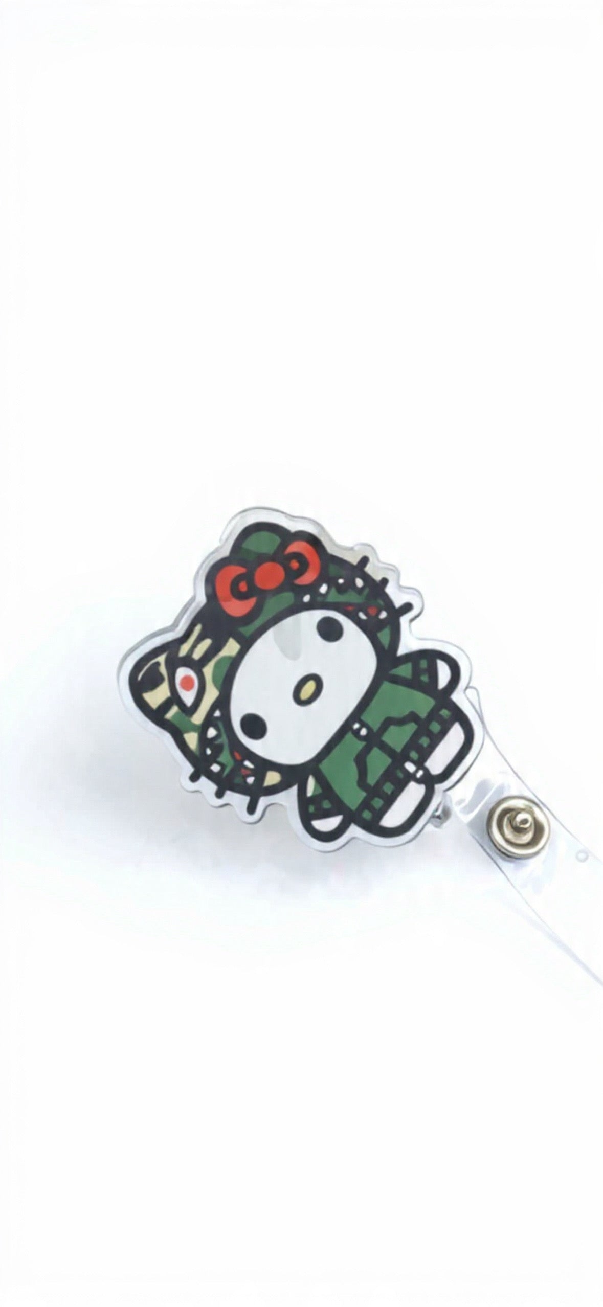 Army Kitty Badge reel
